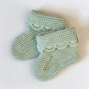 Organic-Cotton-Knitted-Mint-Baby-Socks-waved