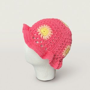 Cotton Hand-Knit Boho Hats