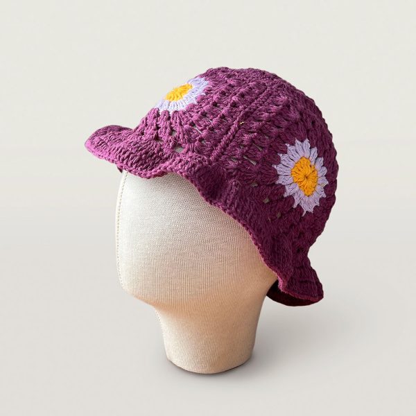 Cotton Hand-Knit Boho Hats